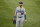 Los Angeles Dodgers center fielder Cody Bellinger looks on during the fourth inning of Game 4 of a baseball National League Division Series against the Washington Nationals Monday, Oct. 7, 2019, in Washington. (AP Photo/Julio Cortez)