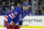 New York Rangers left wing Chris Kreider (20) during a break in action against the Los Angeles Kings in the second period of an NHL hockey game Sunday, Feb. 9, 2020, in New York. (AP Photo/Adam Hunger)
