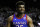 Kansas center Udoka Azubuike flexes after a dunk against Baylor during the first half of an NCAA college basketball game on Saturday, Feb. 22, 2020, in Waco, Texas. (AP Photo/Ray Carlin)