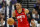 Houston Rockets' Russell Westbrook during an NBA basketball game against the Utah Jazz on Saturday, Feb. 22, 2020, in Salt Lake City. The Houston Rockets defeated the Utah Jazz 120-110. (AP Photo/Kim Raff)
