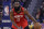Houston Rockets' James Harden drives the ball against the Golden State Warriors in the first half of an NBA basketball game Thursday, Feb. 20, 2020, in San Francisco. (AP Photo/Ben Margot)