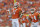 FILE - In this Oct. 12, 2019, file photo, Clemson's Isaiah Simmons (11) and Denzel Johnson react after making a defensive play during the first half of an NCAA college football game against Florida State, in Clemson, S.C. Simmons was selected to The Associated Press All-Atlantic Coast Conference football team, and named Defensive Player of the Year, Tuesday, Dec. 10, 2019. (AP Photo/Richard Shiro, File)
