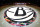BROOKLYN, NY - DECEMBER 8:  A close up shot of the Brooklyn Nets half court logo on December 8, 2019 at Barclays Center in Brooklyn, New York. NOTE TO USER: User expressly acknowledges and agrees that, by downloading and or using this Photograph, user is consenting to the terms and conditions of the Getty Images License Agreement. Mandatory Copyright Notice: Copyright 2019 NBAE (Photo by Nathaniel S. Butler/NBAE via Getty Images)