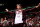 MIAMI, FL - MARCH 4: Meyers Leonard #0 of the Miami Heat celebrates during the game against the Orlando Magic on March 4, 2020 at American Airlines Arena in Miami, Florida. NOTE TO USER: User expressly acknowledges and agrees that, by downloading and or using this Photograph, user is consenting to the terms and conditions of the Getty Images License Agreement. Mandatory Copyright Notice: Copyright 2020 NBAE (Photo by Oscar Baldizon/NBAE via Getty Images)
