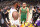 LOS ANGELES, CA - FEBRUARY 23: LeBron James #23 of the Los Angeles Lakers talks with Jayson Tatum #0 of the Boston Celtics after the game on February 23, 2020 at STAPLES Center in Los Angeles, California. NOTE TO USER: User expressly acknowledges and agrees that, by downloading and/or using this Photograph, user is consenting to the terms and conditions of the Getty Images License Agreement. Mandatory Copyright Notice: Copyright 2020 NBAE (Photo by Andrew D. Bernstein/NBAE via Getty Images)