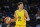 Los Angeles Sparks' Sydney Wiese advances the ball during the second half of a WNBA basketball game against the Chicago Sky Friday, Aug. 16, 2019, in Chicago. (AP Photo/Charles Rex Arbogast)