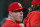 Former St. Louis Cardinals center fielder Jim Edmonds is seen in the Cardinals' dugout during a baseball game against the Cincinnati Reds Friday, April 26, 2019, in St. Louis. (AP Photo/Jeff Roberson)
