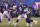 New York Giants quarterback Daniel Jones (8) looks to pass as he is sacked by Philadelphia Eagles defensive end Derek Barnett (96) in the second half of an NFL football game, Sunday, Dec. 29, 2019, in East Rutherford, N.J. (AP Photo/Seth Wenig)