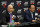 Chicago Bulls executive vice president of basketball operations John Paxson, left, address the media next to general manager Gar Forman, right, after an NBA basketball game between the Bulls and the Philadelphia 76ers, Wednesday, April 13, 2016, in Chicago. The Bulls won 115-105. (AP Photo/Kamil Krzaczynski)