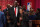 SPRINGFIELD, MA - SEPTEMBER 9:  Inductees, Shaquille O'Neal and Allen Iverson pose for a photo on stage after the 2016 Basketball Hall of Fame Enshrinement Ceremony on September 9, 2016 at Symphony Hall in Springfield, Massachusetts. NOTE TO USER: User expressly acknowledges and agrees that, by downloading and/or using this photograph, user is consenting to the terms and conditions of the Getty Images License Agreement.  Mandatory Copyright Notice: Copyright 2016 NBAE (Photo by Jesse D. Garrabrant/NBAE via Getty Images)
