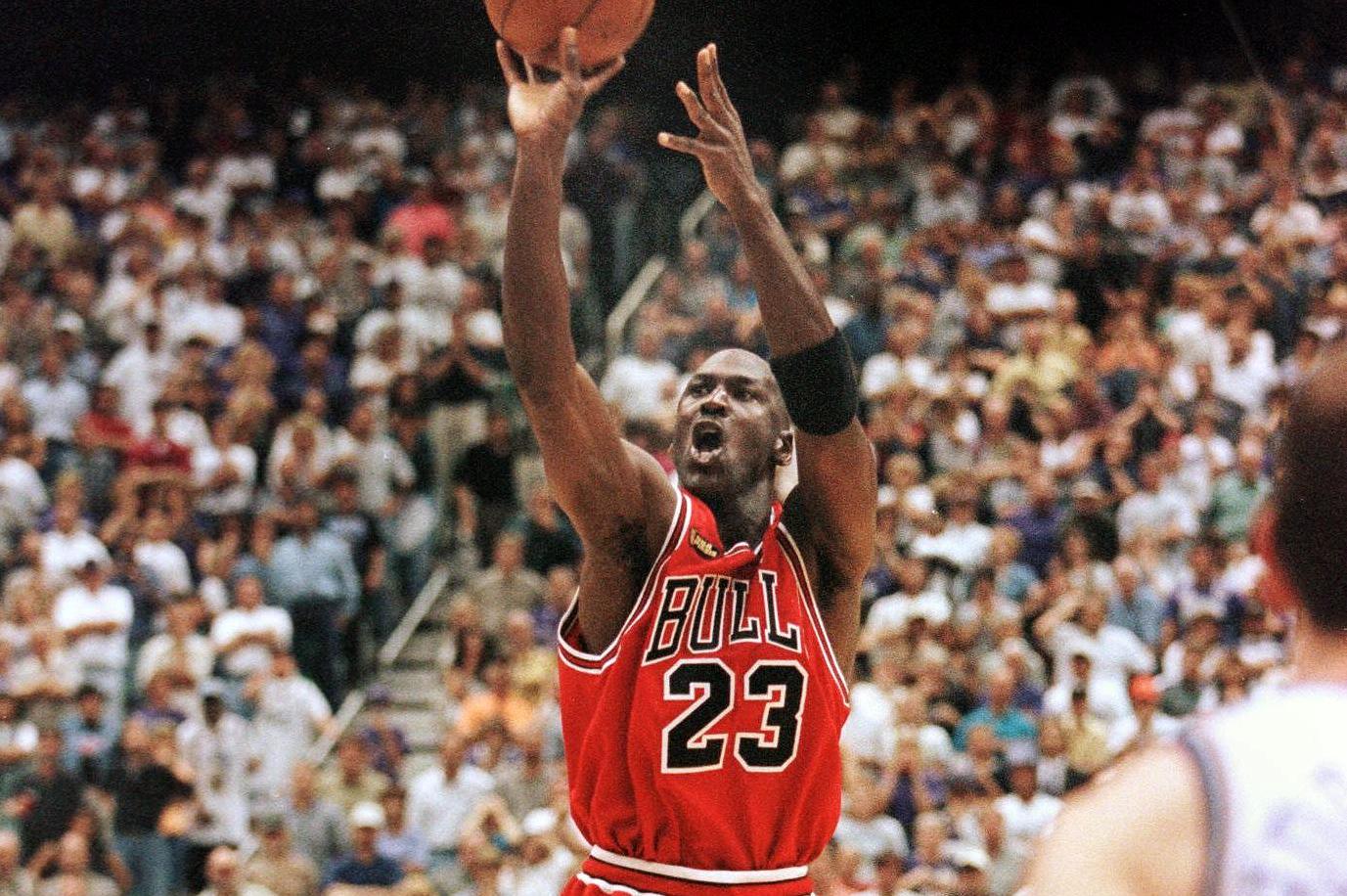 "The Last Dance," a 10-part docuseries on Michael Jordan, premieres Sunday on ESPN.