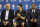 In this May 5, 2013 photo, Miami Heat team president Pat Riley, left, coach Erik Spoelstra, and LeBron James, right, poses in Miami  after James won the NBA Most Valuable Player award. Before James makes his next decision, Riley will get a chance to convince him to stay in Miami. Two people familiar with the situation told The Associated Press late Sunday night, July 6, 2014, that James will meet with the Heat president this week before making a decision about where to play next season. (AP Photo/J Pat Carter)