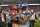 San Francisco 49ers cornerback Richard Sherman, left, hugs Seattle Seahawks middle linebacker Bobby Wagner after an NFL football game in Santa Clara, Calif., Monday, Nov. 11, 2019. The Seahawks won 27-24 in overtime. (AP Photo/Tony Avelar)