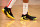 WASHINGTON, DC - MARCH 06: A detailed view of the Nike basketball shoes worn by Troy Brown Jr. #6 of the Washington Wizards during the second half against the Atlanta Hawks at Capital One Arena on March 06, 2020 in Washington, DC. NOTE TO USER: User expressly acknowledges and agrees that, by downloading and or using this photograph, User is consenting to the terms and conditions of the Getty Images License Agreement. (Photo by Will Newton/Getty Images)