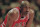 Chicago Bulls Guard Michael Jordan catches his breath during the second quarter of his comeback game against the Indiana Pacers, Sunday, March 19, 1995, Indianapolis, In. Jordan played 43 minutes in the 103-96 overtime loss to the Pacers. (AP Photo/Michael Conroy)