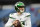 New York Jets quarterback Sam Darnold (14) warms up before an NFL football game against the Buffalo Bills Sunday, Aug. 26, 2018, in Orchard Park, N.Y. (AP Photo/David Dermer)