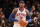 NEW YORK, NY - FEBRUARY 20:  (NEW YORK DAILIES OUT)  Carmelo Anthony #7 of the New York Knicks in action against the New Jersey Nets on February 20, 2012 at Madison Square Garden in New York City. The Nets defeated the Knicks 100-92. NOTE TO USER: User expressly acknowledges and agrees that, by downloading and/or using this Photograph, user is consenting to the terms and conditions of the Getty Images License Agreement.  (Photo by Jim McIsaac/Getty Images)