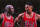 CHARLOTTE, NC - MAY 8: Michael Jordan #23 and Scottie Pippen #33 of the Chicago Bulls huddle together against the Charlotte Hornets on May 8, 1998 at Charlotte Coliseum in Charlotte, North Carolina. NOTE TO USER: User expressly acknowledges and agrees that, by downloading and or using this photograph, User is consenting to the terms and conditions of the Getty Images License Agreement. Mandatory Copyright Notice: Copyright 1998 NBAE (Photo by Kent Smith/NBAE via Getty Images)