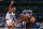 MILWAUKEE, WI - 1997: Michael Jordan #23 of the Chicago Bulls drives to the basket against Ray Allen #34 of the Milwaukee Bucks during the game on January 10, 1997 at the Bradley Center in Milwaukee, Wisconsin. NOTE TO USER: User expressly acknowledges and agrees that, by downloading and or using this Photograph, user is consenting to the terms and conditions of the Getty Images License Agreement. Mandatory Copyright Notice: Copyright 1997 NBAE (Photo by Gary Dineen/NBAE via Getty Images)