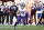 SANTA CLARA, CALIFORNIA - JANUARY 11: Adam Thielen #19 of the Minnesota Vikings runs with the ball after a catch in the second quarter of the NFC Divisional Round Playoff game against the San Francisco 49ers at Levi's Stadium on January 11, 2020 in Santa Clara, California. (Photo by Lachlan Cunningham/Getty Images)