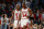 CHICAGO - CIRCA 1991: Michael Jordan #23 and Horace Grant #54 of the Chicago Bulls talk circa 1991 at Chicago Stadium in Chicago, Illinois. NOTE TO USER: User expressly acknowledges and agrees that, by downloading and or using this photograph, User is consenting to the terms and conditions of the Getty Images License Agreement. Mandatory Copyright Notice: Copyright 1991 NBAE (Photo by Nathaniel S. Butler/NBAE via Getty Images)
