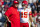 NASHVILLE, TN - NOVEMBER 10:  Head coach Andy Reid watches warm ups as Patrick Mahomes #15 of the Kansas City Chiefs warms up before the game against the Tennessee Titans at Nissan Stadium on November 10, 2019 in Nashville, Tennessee. Tennessee defeats Kansas City 35-32.  (Photo by Brett Carlsen/Getty Images)