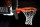 LAS VEGAS, NEVADA - MARCH 09:  A basketball hoop and net are shown before a semifinal game of the West Coast Conference basketball tournament between the San Francisco Dons and the Gonzaga Bulldogs at the Orleans Arena on March 9, 2020 in Las Vegas, Nevada.  (Photo by Ethan Miller/Getty Images)