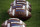 Wilson footballs are lined up on the field before an NCAA college football game between Auburn and Texas A&M Saturday, Nov. 7, 2015, in College Station, Texas. (AP Photo/David J. Phillip)