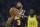 Los Angeles Lakers forward Anthony Davis (3) shoots during an NBA basketball game against the Golden State Warriors in San Francisco, Thursday, Feb. 27, 2020. (AP Photo/Jeff Chiu)