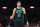 PORTLAND, OREGON - FEBRUARY 25: Enes Kanter #11 of the Boston Celtics reacts in the first quarter against the Portland Trail Blazers during their game at Moda Center on February 25, 2020 in Portland, Oregon. NOTE TO USER: User expressly acknowledges and agrees that, by downloading and or using this photograph, User is consenting to the terms and conditions of the Getty Images License Agreement. (Photo by Abbie Parr/Getty Images)