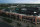 ARLINGTON, TEXAS - APRIL 01: An aerial drone view of Globe Life Park, the former home of the Texas Rangers MLB team, on April 01, 2020 in Arlington, Texas. The Texas Rangers were scheduled to move into the new Globe Life Field but the opening of the new facility was been postponed after Major League Baseball delayed the start of the 2020 season in an effort to slow the spread of coronavirus (COVID-19). (Photo by Tom Pennington/Getty Images)