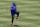 New York Mets left fielder Yoenis Cespedes warms up during the afternoon session of a summer  baseball training camp workout at Citi Field, Thursday, July 9, 2020, in New York. (AP Photo/Kathy Willens)