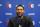 FILE - In this March 11, 2020, file photo, Philadelphia 76ers' Ben Simmons speaks at a news conference before an NBA basketball game against the Detroit Pistons in Philadelphia. 76ers coach Brett Brown says All-Stars Ben Simmons and Joel Embiid are healthy for the NBA restart. (AP Photo/Matt Slocum, File)