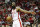 HOUSTON, TEXAS - MARCH 08: James Harden #13 of the Houston Rockets reacts in the first half against the Orlando Magic at Toyota Center on March 08, 2020 in Houston, Texas.  NOTE TO USER: User expressly acknowledges and agrees that, by downloading and or using this photograph, User is consenting to the terms and conditions of the Getty Images License Agreement. (Photo by Tim Warner/Getty Images)