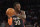 New York Knicks forward Julius Randle (30) smiles as time runs down in the second half of an NBA basketball game, Saturday, Feb. 29, 2020 in New York. The Knicks beat the Chicago Bulls 125-115. (AP Photo/Mark Lennihan)
