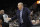 Minnesota Timberwolves head coach Tom Thibodeau argues a call during the first half of an NBA basketball game against the San Antonio Spurs, Wednesday, Oct. 17, 2018, in San Antonio. (AP Photo/Eric Gay)