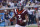 Virginia Tech defensive back Caleb Farley (3) returns an interception for a touchdown in the first half of an NCAA football game against Georgia Tech Saturday, Nov. 16, 2019, in Atlanta. (AP Photo/John Bazemore)