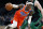 Oklahoma City Thunder's Dennis Schroder drives for the basket during the second half of an NBA basketball game against the Boston Celtics, Sunday, March, 8, 2020, in Boston. (AP Photo/Michael Dwyer)