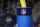 NFL logo on goal post pad during an NFL football game in Detroit, Sunday, Dec. 15, 2019. (AP Images/Rick Osentoski)