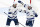 Tampa Bay Lightning forward Nikita Kucherov, right, of Russia, celebrates his game-winning goal against the Columbus Blue Jackets with teammate defenseman Victor Hedman, of Sweden, during overtime of an NHL hockey game in Columbus, Ohio, Monday, Feb. 10, 2020. The Lightning won 2-1. (AP Photo/Paul Vernon)