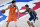Phoenix Suns' Devin Booker (1) dribbles as Dallas Mavericks' Trey Burke defends during the second half of an NBA basketball game Thursday, Aug. 13, 2020 in Lake Buena Vista, Fla. (AP Photo/Ashley Landis, Pool)