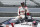 Marco Andretti poses for a photo during qualifications for the Indianapolis 500 auto race at Indianapolis Motor Speedway, Saturday, Aug. 15, 2020, in Indianapolis. (AP Photo/Darron Cummings)