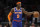 New York Knicks guard RJ Barrett (9) is shown in action during the second half of an NBA basketball game against the New York Knicks Wednesday, March 11, 2020, in Atlanta. (AP Photo/John Bazemore)