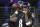 Baltimore Ravens quarterback Lamar Jackson (8) warms up prior to an NFL football game against the New York Jets, Thursday, Dec. 12, 2019, in Baltimore. (AP Photo/Nick Wass)