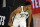 Milwaukee Bucks' Giannis Antetokounmpo (34) reacts after dunking against the Orlando Magic during  Game 3 of an NBA basketball first-round playoff series, Saturday, Aug. 22, 2020, in Lake Buena Vista, Fla. (Mike Ehrmann/Pool Photo via AP)