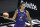 Phoenix Mercury center Brittney Griner grabs a rebound during the second half of a WNBA basketball game against the Los Angeles Sparks, Saturday, July 25, 2020, in Bradenton, Fla. (AP Photo/Phelan M. Ebenhack)