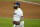 Texas Rangers' Lance Lynn walks back onto the mound as he works against the Oakland Athletics in the sixth inning of a baseball game in Arlington, Texas, Monday, Aug. 24, 2020. (AP Photo/Tony Gutierrez)