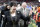 New Orleans Saints owner Gayle Benson waves to the crowd before the first half of an NFL football game between the Atlanta Falcons and the New Orleans Saints, Thursday, Nov. 28, 2019, in Atlanta. (AP Photo/John Bazemore)