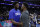Philadelphia 76ers' Joel Embiid, left, and Miami Heat's Jimmy Butler meet after an NBA basketball game, Saturday, Nov. 23, 2019, in Philadelphia. (AP Photo/Matt Slocum)