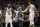 Boston Celtics' Kyrie Irving and Jayson Tatum slap hands during the fourth quarter of Boston's 111-100 win over the Milwaukee Bucks in an NBA basketball game in Boston, Monday, Dec. 4, 2017. (AP Photo/Winslow Townson)